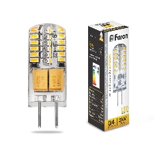 Лампа светодиодная Feron LB-422 3W 12V G4 2700K