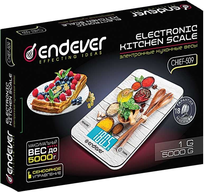 Весы кухонные Endever Chief 509