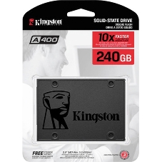 Накопитель SSD Kingston A400, 240Gb, SATA III, 2.5