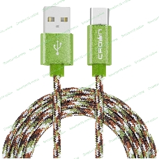 Кабель Crown USB - microUSB CMCU-3092M military