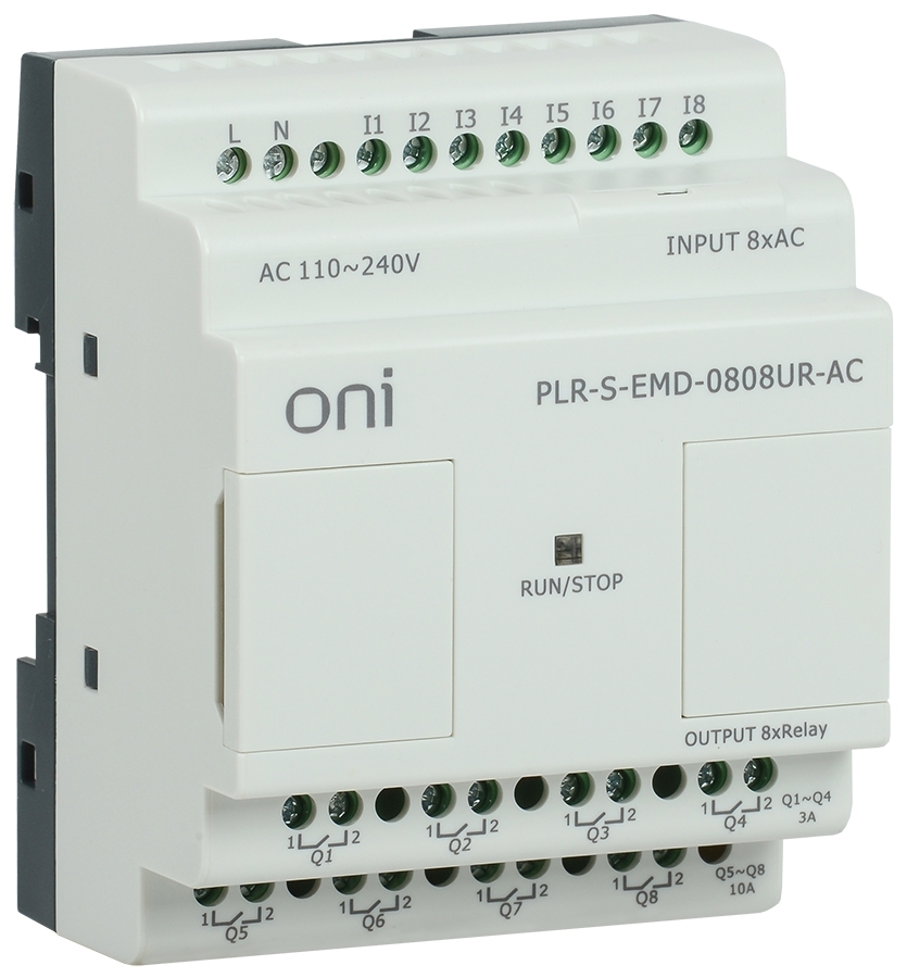 Логическое реле IEK PLR-S. Расширение 8DI/8DO (R) 220В AC ONI