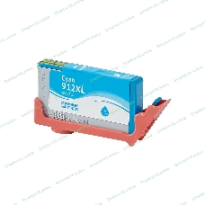 Картридж струйный Sakura 3YL81AE (№912XL Cyan) для HP, голубой, 10,5 мл., 825 к.