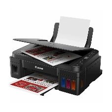 МФУ струйное Canon PIXMA G3410 (2315C009), A4, цветное, печ. 8.8 стр/мин (ч/б) 5 стр/мин (цвет), скан. до 19 стр/мин., 4800x1200 dpi (принтер) 1200х600 dpi (сканер), USB, Wi-Fi