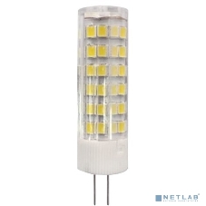 Лампа светодиодная ЭРА JC-7w-220V-corn ceramics-840-G4 560лм