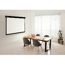 Экран Cactus 124.5x221 см Wallscreen CS-PSW-124X221-BK 16:9 настенно-потолочный рулонный черный