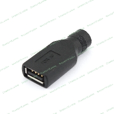 Переходник 5,5х2,5 на USB Type A мама