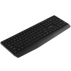 Комплект клавиатура+мышь Philips SPT6337 беспроводной, USB, 1600 DPI, чёрный
