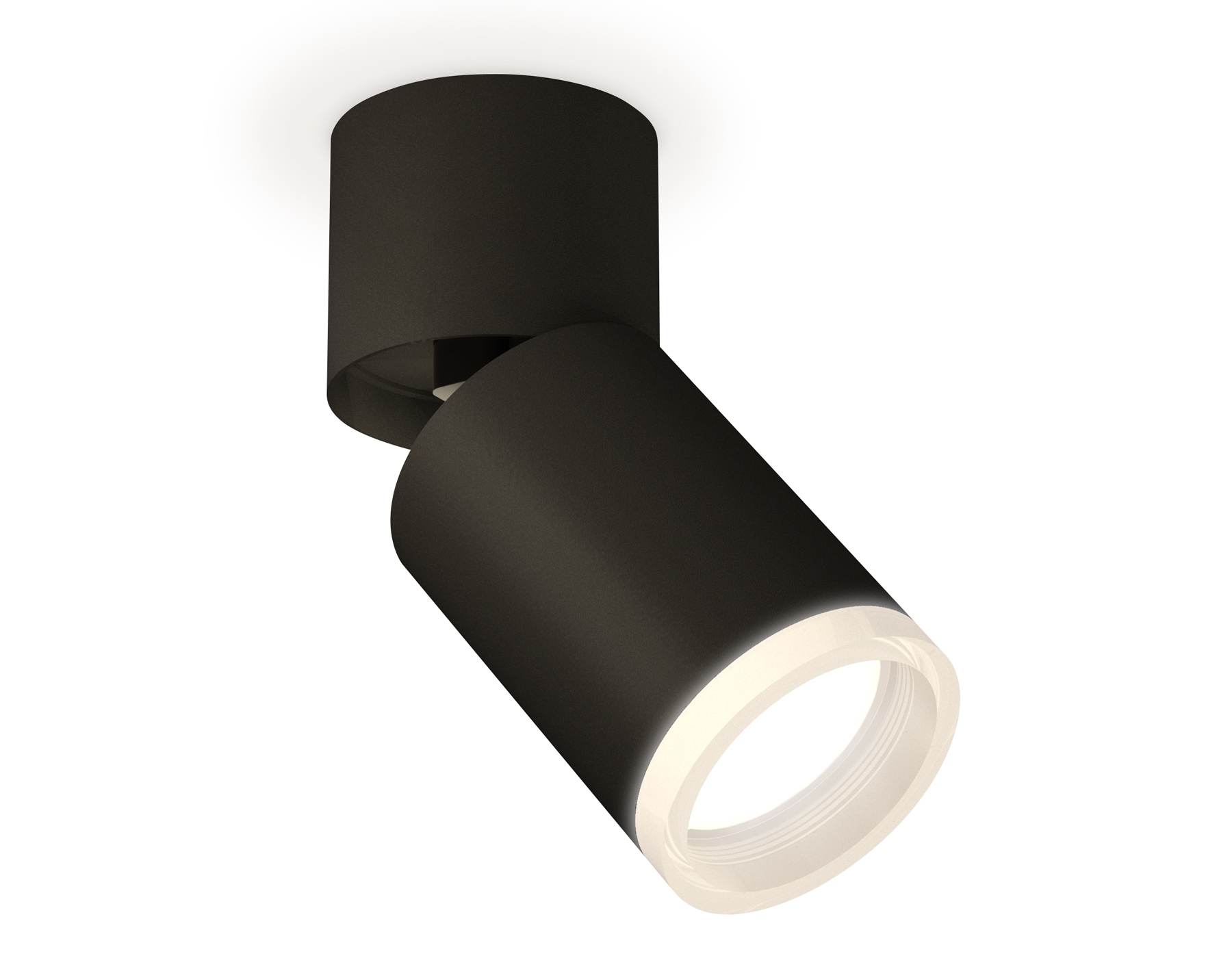 Светильник Ambrella Light XM6313081 SBK/BK/FR черный песок/черный/белый матовый MR16 GU5.3 (A2221, C6313, N6245)
