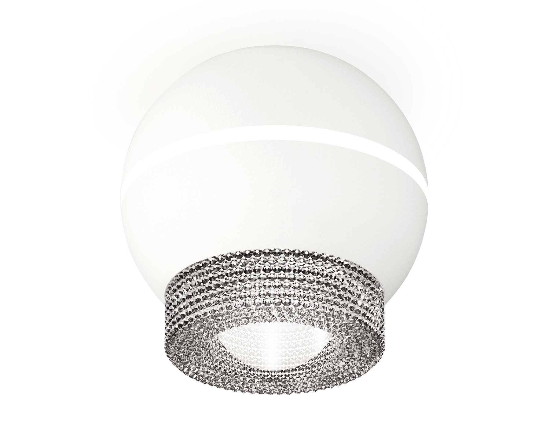 Светильник Ambrella Light XS1101030 SWH/CL белый песок/прозрачный MR16 GU5.3 LED 3W 4200K (C1101, N7191)