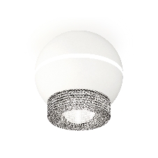Светильник Ambrella Light XS1101030 SWH/CL белый песок/прозрачный MR16 GU5.3 LED 3W 4200K (C1101, N7191)
