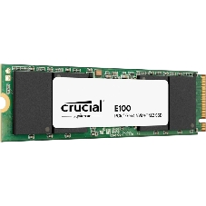 Накопитель SSD Crucial E100, 1Tb, PCIe 4.0 x4, M.2 2280, NVMe, R/W 5000/4500