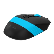 Мышь проводная A4Tech Fstyler FM10 черный/синий, 1600 dpi, USB, кнопки - 4