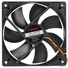 Вентилятор Gembird 120x120x25, гидрод., тихий, 3 pin/4pin Molex, провод 30 см (S12025H-3P4M)