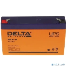 Батарея для ИБП Delta HR 6-9 (634W) (6V, 9Ah)