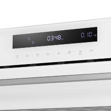 Встраиваемая микроволновая печь Maunfeld MBMO349GW белый, 34 л, 900 Вт, переключатели - сенсор, поворотный механизм