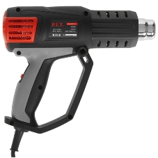 Технический фен P.I.T. PHG2001-C темп.350/550С черный