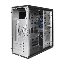 Корпус ExeGate MA-371X-UN500, Mini-Tower, чёрный, БП 500 Вт
