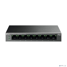 Коммутатор настольный TP-Link LS108GP с 8 гигабитными портами PoE+, 802.3af/at, бюджет PoE — 62 Вт, до 250 метров