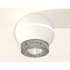 Светильник Ambrella Light XS1101030 SWH/CL белый песок/прозрачный MR16 GU5.3 LED 3W 4200K (C1101, N7191)