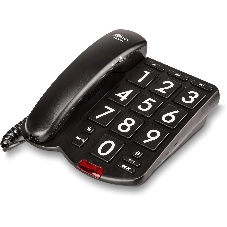 Телефон проводной Ritmix RT-520 черный