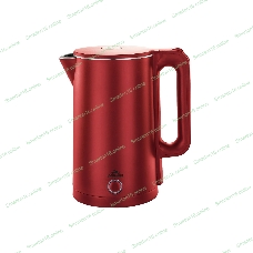 Чайник электрический Добрыня DO-1245R 1.8 л, 2000 Вт, двойная стенка пл/нжс красный