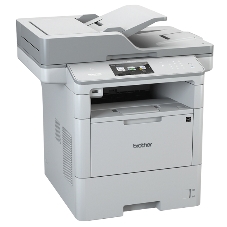 МФУ лазерное Brother MFC-L6900DW, лазерный принтер/сканер/копир/факс A4, 50 стр/мин, 1200x1200 dpi, 1024 Мб, дуплекс, ADF80, подача: 570 лист., вывод: 150 лист., Post Script, Ethernet, USB, Wi-Fi, цв. ЖК-дисплей (старт.к-ж 12000 стр)