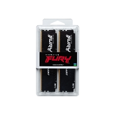 Оперативная память Kingston Fury Beast, DDR5, 64GB (2x32GB), 5600MHz, CL40, DIMM, радиатор, черный