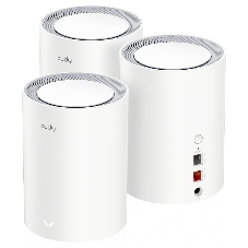Бесшовный Mesh роутер Cudy M1800(3-Pack) AX1800 10/100/1000BASE-TX белый (упак.:3шт)
