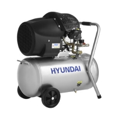 Компрессор поршневой Hyundai HYC 40250LMS масляный 400л/мин 50л 2200Вт серебристый/черный