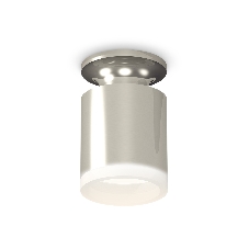 Светильник Ambrella Light XS6305043 PSL/FR серебро полированное/белый матовый MR16 GU5.3 (N6903, C6305, N6245)