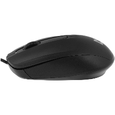 Мышь проводная Defender Alpha MB-507 черный, 1000 dpi, USB, кнопки - 3