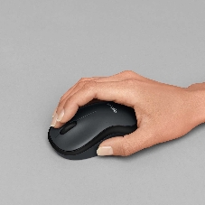 Мышь беспроводная Logitech M220 SILENT черный/серый, 1000 dpi, радиоканал, USB, кнопки - 3