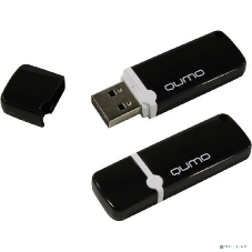 Флешка USB QUMO 64Gb USB 2.0 Optiva 02 Black, цвет корпуса черный (QM64GUD-OP2-black)