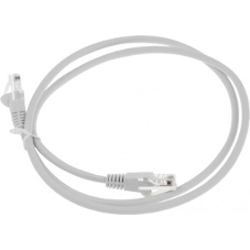 Патч-корд Buro LSZH UTP cat.5e 1м серый RJ-45 (m)-RJ-45 (m)