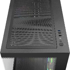 Корпус Ocypus Gamma C54 BK ARGB, Mini-Tower, чёрный, 3 x 120 мм