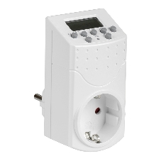 Розетка-таймер электронный 1мин 7дн 140on/off 16А IP20 IEK РТЭ-1