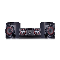 Мини-аудиосистема LG CJ44 черный 480Вт FM USB BT