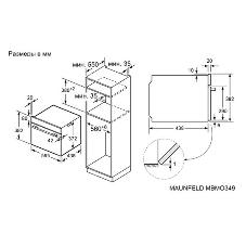 Встраиваемая микроволновая печь Maunfeld MBMO349GW белый, 34 л, 900 Вт, переключатели - сенсор, поворотный механизм