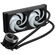 Система жидкостного охлаждения ID-Cooling FX240 INFINITY ARGb черный 120мм алюминий+медь 2000rpm 27.2db 4-pin 300W