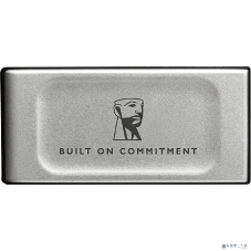 Внешний SSD Kingston XS2000, 500 Gb, USB 3.2 Gen 2x2 Type-C, R/W 2000/2000, серебристый