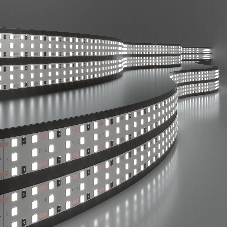 Лента светодиодная 360LED 26W IP20 трехрядная 6500К холодный белый, 5м (2835 24V 360Led 26W IP20)