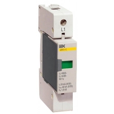 Ограничитель перенапряжения ОПС1-C 1P IEK MOP20-1-C