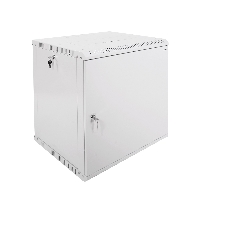 Шкаф настенный ЦМО ШРН-Э-12.500.1 12U 600x520 мм пер. дв. стал. лист несъемные бок. пан. серый