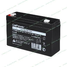 Аккумулятор свинцово-кислотный GoPower LA-6120 6V 12Ah (1/10)