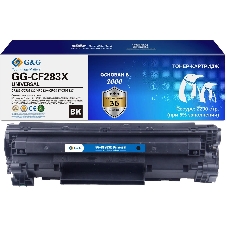 Картридж лазерный G&G GG-CF283X UNIVERSAL черный (2200 стр.) для HP M125/125FM/125A/M127;Canon MF229dw/MF226dn/MF216n;HP M127FW/FN/M201/M225MFP/MFP M225DN/M225DW/M201DW; Canon Image Class MF224dw/MF222dw/MF217w/MF211/MF212w/MF227dw