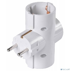Сетевой разветвитель Buro BU-PS3TG-W (3 розетки) белый (пакет ПЭ)