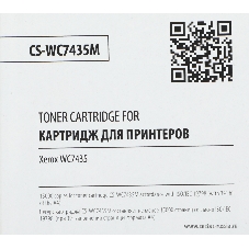 Картридж лазерный Cactus CS-WC7435M 006R01401 пурпурный (15000 стр.) для Xerox WC7435
