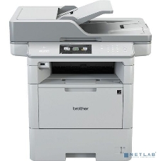 МФУ лазерное Brother MFC6900DW, (A4, монохромный, ч.б. 50 стр/мин, печать 1200x1200, скан. 1200x1200, лоток 520+50 листов, USB, Wi-Fi, NFC, факс, автоматическая двусторонняя печать)