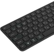 Комплект клавиатура+мышь Rapoo 9320M беспроводной, USB, 2400 DPI, чёрный