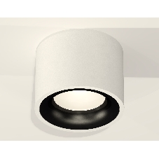 Светильник Ambrella Light XS7510021 SWH/PBK белый песок/черный полированный MR16 GU5.3 (C7510, N7011)